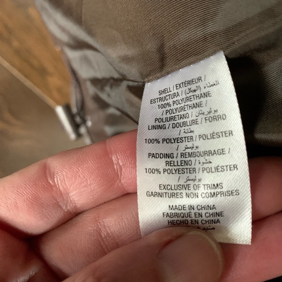 Ardene Faux Leather Puffer Jacket - Picture 13 of 16